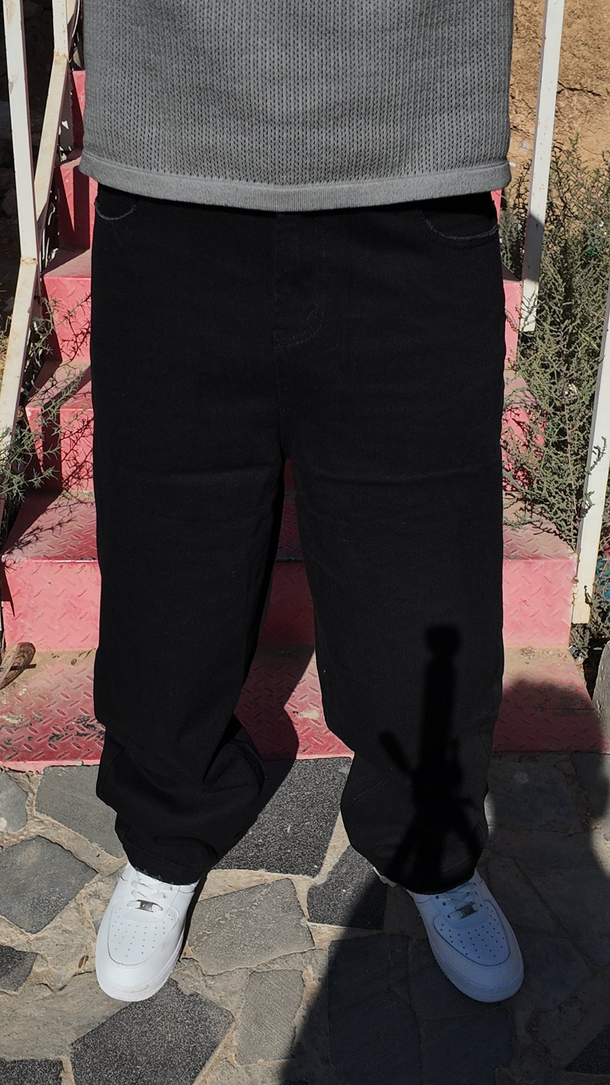 NINN Baggy Jeans - Solid Black - Product photo 6