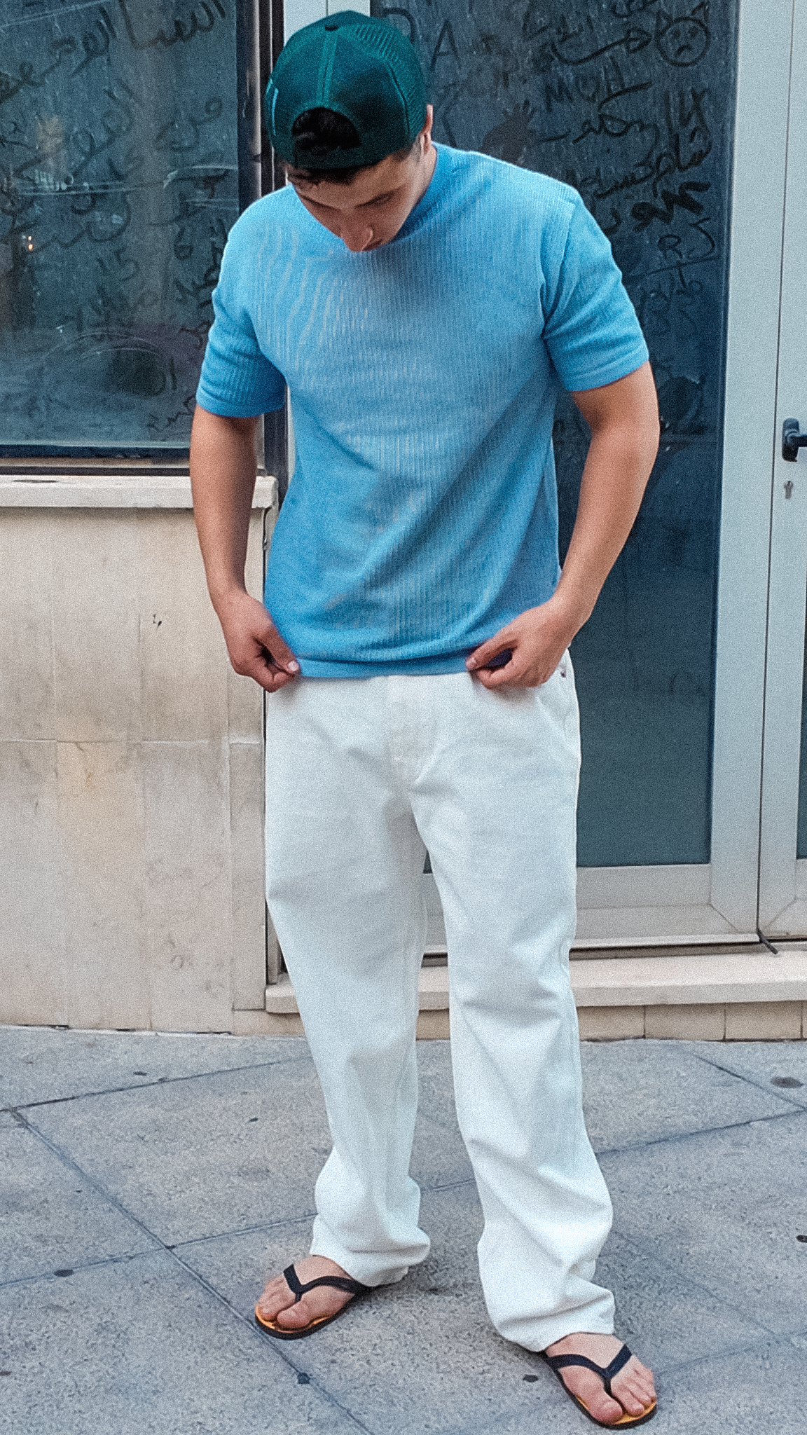 NINN Baggy Jeans - Solid White - Product photo 1