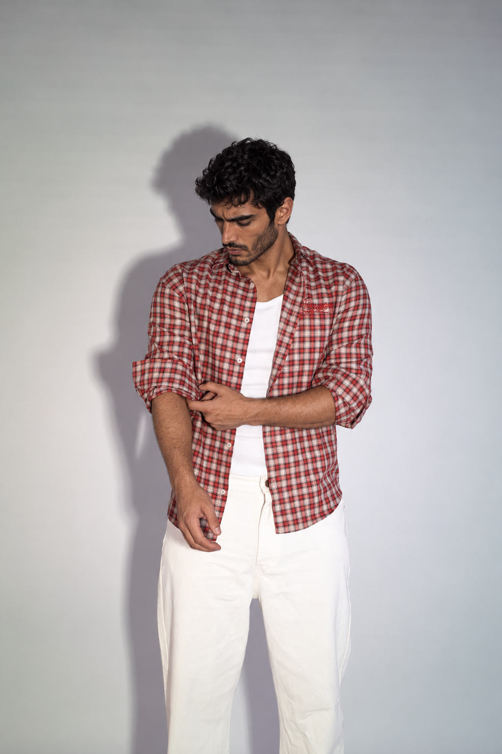 NINN Heritage Check Shirt - Red - Image 5