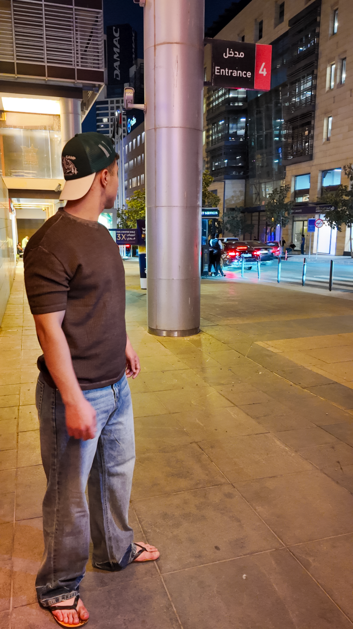 Origin Textured Knit Tee - Brown - Image 5